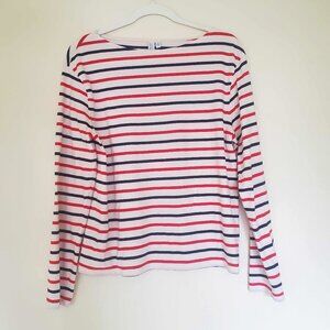 & Other Stories Striped Long Sleeve Breton Shirt